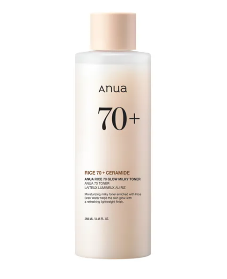 Tonique Lacté Éclat & Hydratation – ANUA Rice 70+ Céramide
