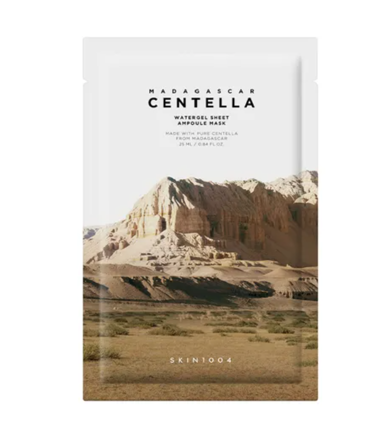 Skin1004 – Masques en Tissu Watergel à la Centella de Madagascar (Boîte de 5)