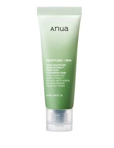 Mousse Nettoyante Pores & Anti-Séborrhée – ANUA Heartleaf + BHA